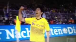 香川 shinji kagawa ゴール13得点目 [upl. by Yerfdog]