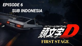 INITIAL D FIRST STAGE EPISODE 6 FULL SUBTITLE INDONESIA [upl. by Ainigriv]