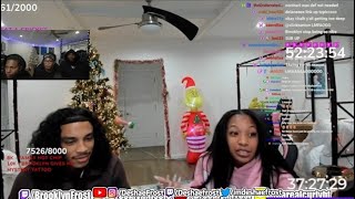 Deshae X Brooklyn X Cinco Frostathon Day 9 reaction [upl. by Us]