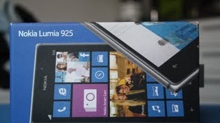 Nokia Lumia 925  Unboxing deutsch [upl. by Terti889]