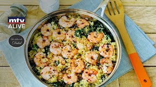 How to prepare the shrimp and spinach casserole fatte [upl. by Eruot437]