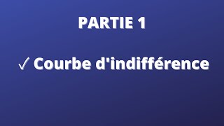 Comment déterminer et tracer une courbe dindifférence  MICROÉCONOMIEpartie1 [upl. by Arne]