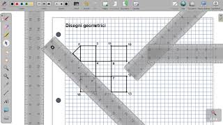 Disegno con righello e fogli a quadretti 3 [upl. by Aikemot]