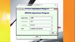 Reset das almofadas da impressora Epson L380 L383 L385 e L485 [upl. by Diva]