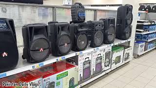 Speakers Wholesale Market  Electronic Market  Cheap Price Electronic Appliances [upl. by Javed41]