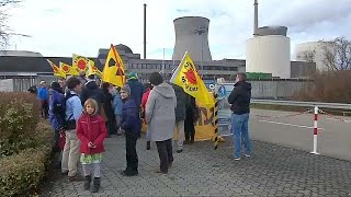 Atomkraftwerk Grundremmingen Block B geht vom Netz [upl. by Neetsyrk]