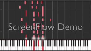 Chopin Ballade no 4 F minor Synthesia [upl. by Quinn]