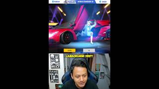 Borong Arrival Animation Lamborghini Drift freefire shorts [upl. by Nnyledam]