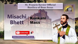 7 AM Konkani Mass  Basilica of Bom Jesus  2 November 2023 [upl. by Anialam958]