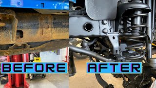 How to Undercoat a Jeep Wrangler Frame or Truck SMOOTH FINISH [upl. by Marthe]