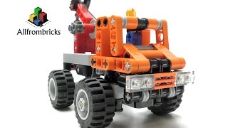 Lego Technic 9390 Mini Tow Truck Review 4K [upl. by Myers123]