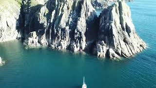 Lundy Island By Drone  2020  DJI Mavic Pro [upl. by Fulton]