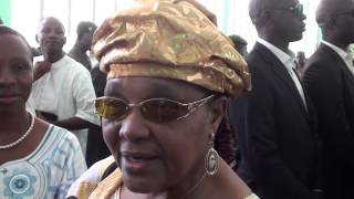 Hadja Rabiatou Sérah Dialloancienne présidente du CNT à louverture de la session budgétaire [upl. by Seeto]