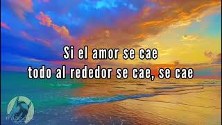 si el amor se cae  karaoke  los cafres  pista original y letra [upl. by Dronski943]