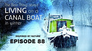 What is it like living on a canal boat in winter VLOG 88 [upl. by Enyleuqcaj]