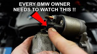 EVERY BMW OWNERS NO CRANK NO START ISSUE SOLVED [upl. by Allebram]