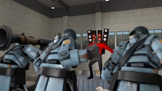 What If Titan Speakerman fight with Robots in Desolation 14 desolation tf2 [upl. by Arrehs]