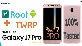 How to Root Samsung J7 Pro SMJ730F Android 70 Nougat Edition [upl. by Chlori615]