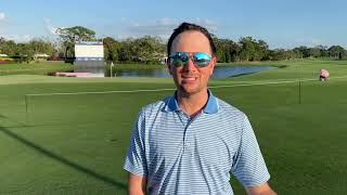 Scott Agness reports from Pelican Golf Club prior to Caitlin Clark playing in The ANNIKA ProAm [upl. by Amora]