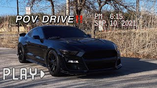 POV Drive In My 2015 Mustang GT SUPER LOUD [upl. by Dorcea]