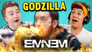 Eminem  Godzilla ft Juice WRLD  Adults React [upl. by Hoyt]