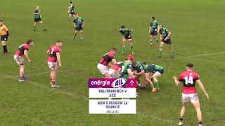 EnergiaAIL Highlights Ballynahinch v UCC [upl. by Orpheus669]