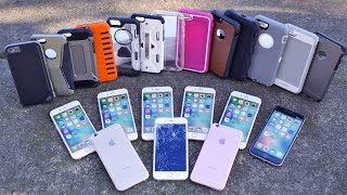 Top 12 iPhone 6S Cases Drop Test Part 2 Most Durable iPhone 6S Case [upl. by Anerul]