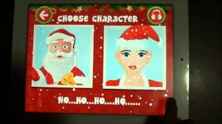 Santa Hair Salon  Kids Games Free iPhone Gameplay Video by Arth ISoft [upl. by Hoffer]