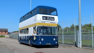 RVPT Morecambe Vintage Bus Running Day 2024 [upl. by Topliffe61]