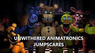 unwithered animatronics jumpscares SFM animation [upl. by Wachter691]