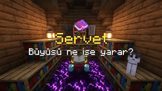 ServetFortune Büyüsü Ne İşe Yarar  Minecraft Büyü Serisi 3 [upl. by Ethelred]