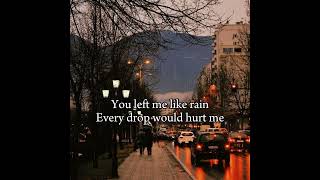 Argjentina Ramosaj  Si shiu Like Rain English lyrics [upl. by Peltz361]