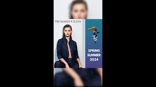 Trussardi Jeans Collection At Rinas Boutique  Spring Summer Collection 2024 [upl. by Annahc]