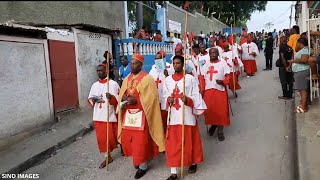 Cérémonie mystique De la Fête Saint JeanBaptisteloge jacmel Haïti pi bèl défilé maçonnerie [upl. by Anirbak]