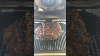 Perfect Prime Rib in the Ninja Woodfire grill and smoker grilling primerib ninjagrill [upl. by Ahsert]