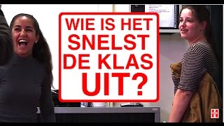 WIE IS HET SNELST DE KLAS UIT [upl. by Euqnimod]