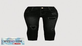 SHEIN Young Girl Ripped Jeans SHEIN USA Review [upl. by Mehcanem232]