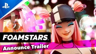 Foamstars  Announce Trailer  PS5 amp PS4 Games [upl. by Gundry901]