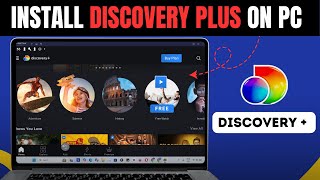 How To Use amp Download Discovery Plus App on PC amp Laptop  Windows 1110 Guide 🎬💻 [upl. by Tootsie774]