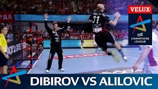 Dibirovs magical lob  VELUX EHF Champions League [upl. by Ylra]