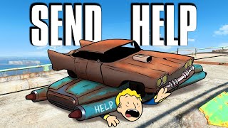 Fallout 4 But EVERYTHING is a Car [upl. by Rehpotisrhc]