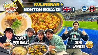 RAMEN 500 RIBU DI LONDON MAKAN DI CHINA TOWN  NONTON BOLA DI LONDON  WORLD TRIP 65 [upl. by Spatz]