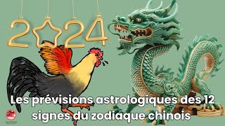 Prévisions astrologiques des 12 signes zodiaque chinois  Coq mandarin zodiaque chinese china [upl. by Kalindi]