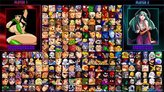 MUGEN Legacy 11  Character Selection Screen  Gameplay [upl. by Volotta]