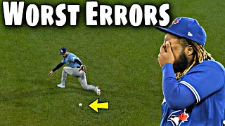 MLB Worst Errors June 2023 [upl. by Shannon]