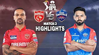 Delhi Vs Punjab  Dc Vs Pbks 2024 Highlights  Tata ipl 2024 Highlights  Match 2  Pbks Vs Dc [upl. by Ardet]