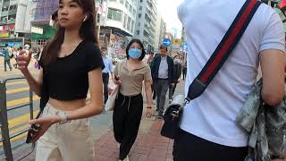 4k LiveMong Kok Street Hong Kong 香港旺角實拍 開心香港 [upl. by Aidne]