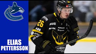 NHL Prospects  Elias Pettersson  2324 Highlights [upl. by Craven]