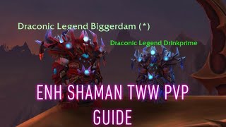 Enhancement Shaman PVP guide TWW Number 1 enh in game [upl. by Dressler672]