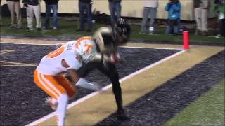 2012 Vanderbilt Commodores football highlights [upl. by Aerdnna906]